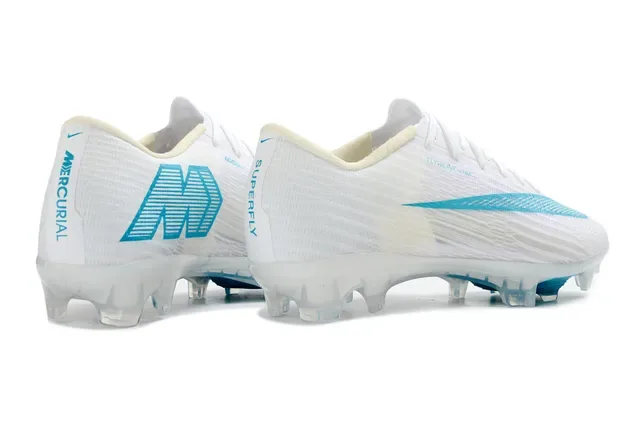 耐克 白蓝 Flyweave Ultra Upper Air Zoom Heel Unit Firm-Ground 足球鞋 4