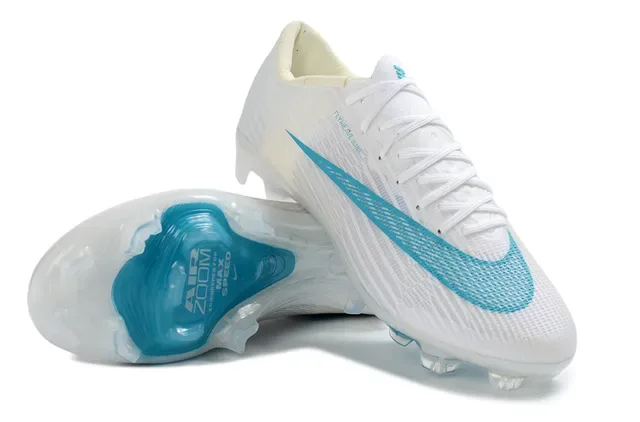 耐克 白蓝 Flyweave Ultra Upper Air Zoom Heel Unit Firm-Ground 足球鞋 6