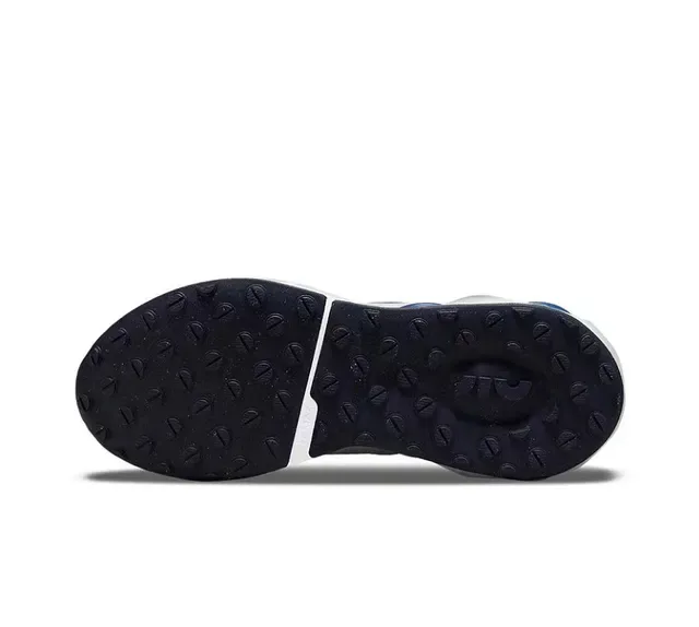 Nike Branco Azul Malha Superior Unid. Amort. Ar Visível Tênis 3