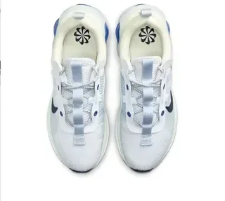 Nike Branco Azul Malha Superior Unid. Amort. Ar Visível Tênis 5
