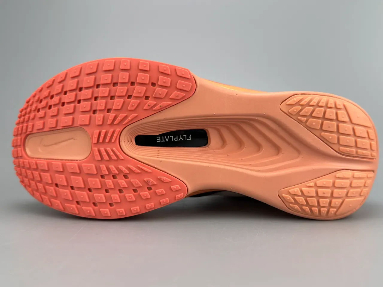Nike White Orange Racing-Inspired Mesh-and-Synthetic Upper Running Shoes 8