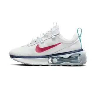 Nike सफेद गुलाबी नेवी Air Cushion रनिंग शूज