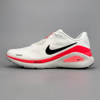 Nike White Red Engineered Mesh Upper Reactx Midsole Technology Running Shoes