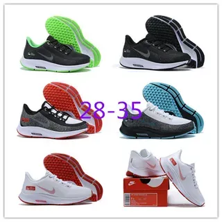 Nike Blanc Rouge Low-Top Lace-Up Mesh Ingénierie Haut Chaussures de Running