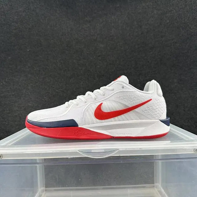 Nike Zoom GT Cut أبيض أحمر بحري أحذية كرة السلة 2