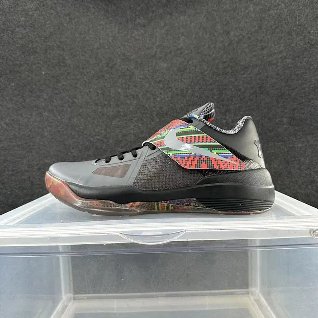 Nike Zoom KD IV Multicolor Geometric Strap Basketball Shoes 2