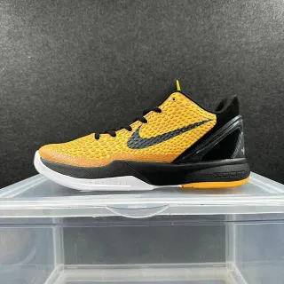 Nike Zoom Kobe VI पीला काला बास्केटबॉल जूते