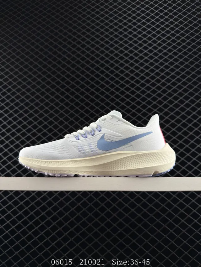 Nike Zoom Pegasus 39 White Red Blue Gradient Running Shoes 6