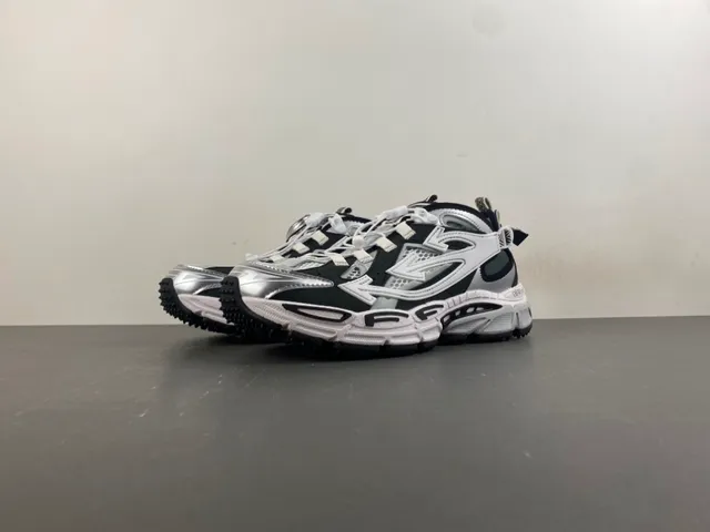 Off-White Negro Multi-Material Zapatillas Chunky 10