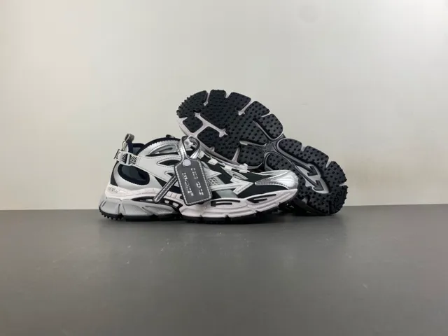Off-White Negro Multi-Material Zapatillas Chunky 12