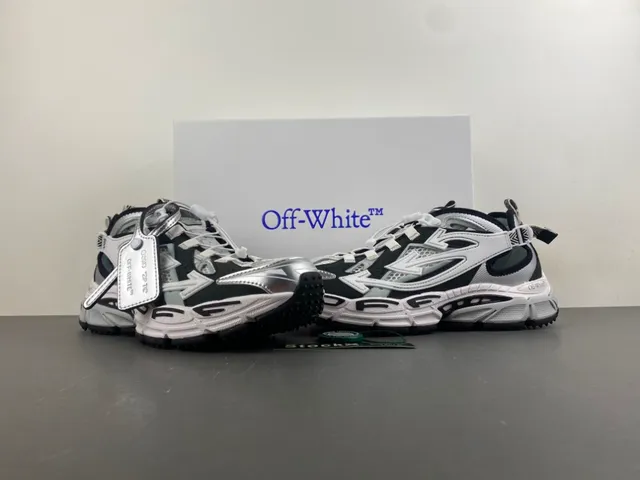 Off-White Negro Multi-Material Zapatillas Chunky 13