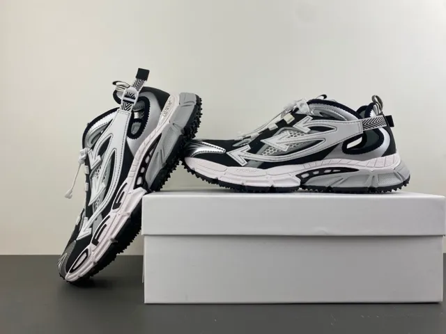 Off-White Negro Multi-Material Zapatillas Chunky 14