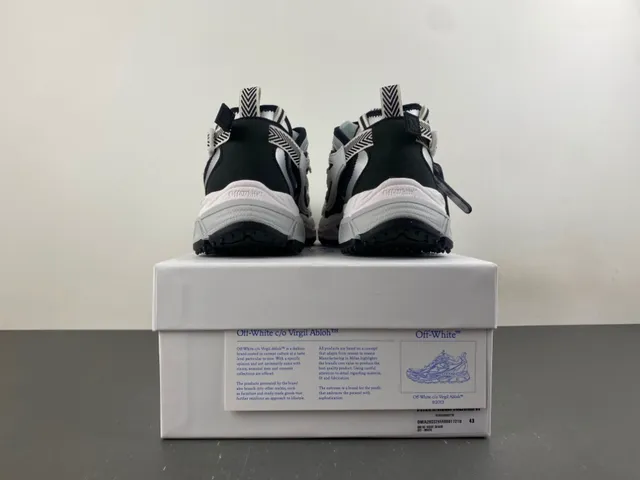 Off-White Negro Multi-Material Zapatillas Chunky 17