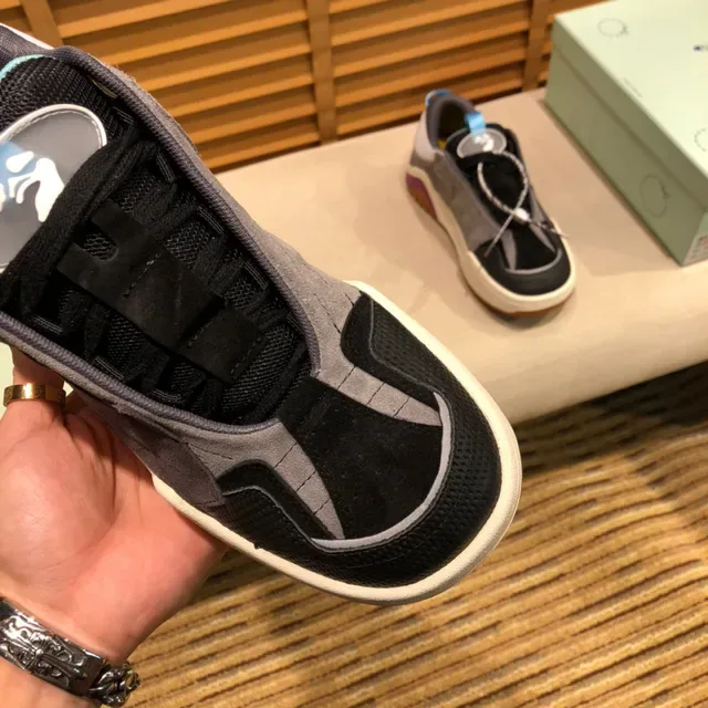 Off-White Runner Zapatillas Chunky Negro Gris Blanco Morado Azul 6
