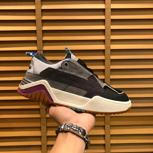 Off-White Runner Zapatillas Chunky Negro Gris Blanco Morado Azul 7