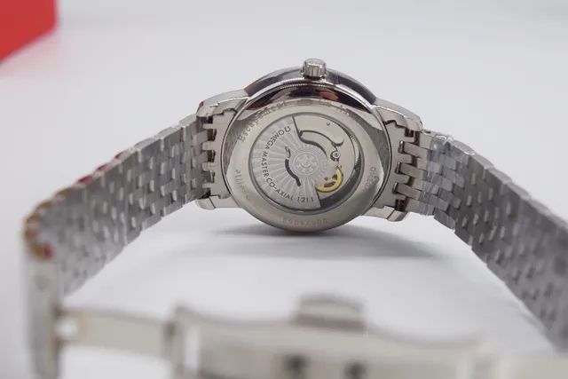 Omega De Ville Co-Axial Chronometer Silver-Tone Mechanical Watch 8