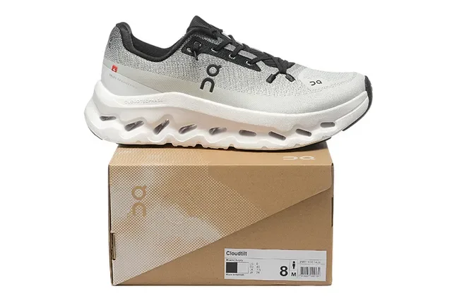 On 灰黑 工程针织鞋面 CloudTec Podded 中底 跑鞋 2