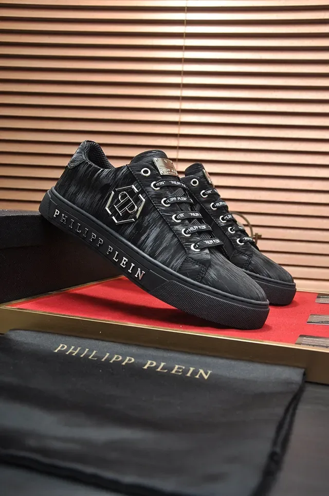 Philipp Plein Tênis Lifestyle com Cordões Pretos 2