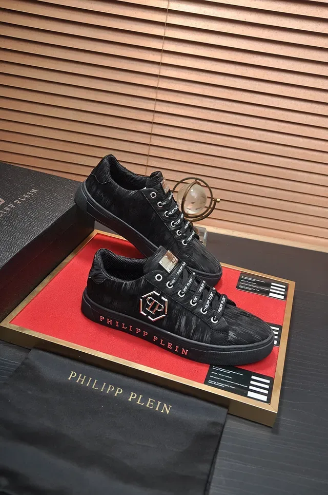 Philipp Plein Tênis Lifestyle com Cordões Pretos 5