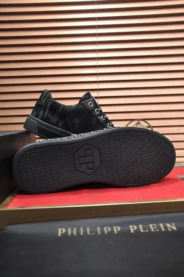 Philipp Plein Tênis Lifestyle com Cordões Pretos 6