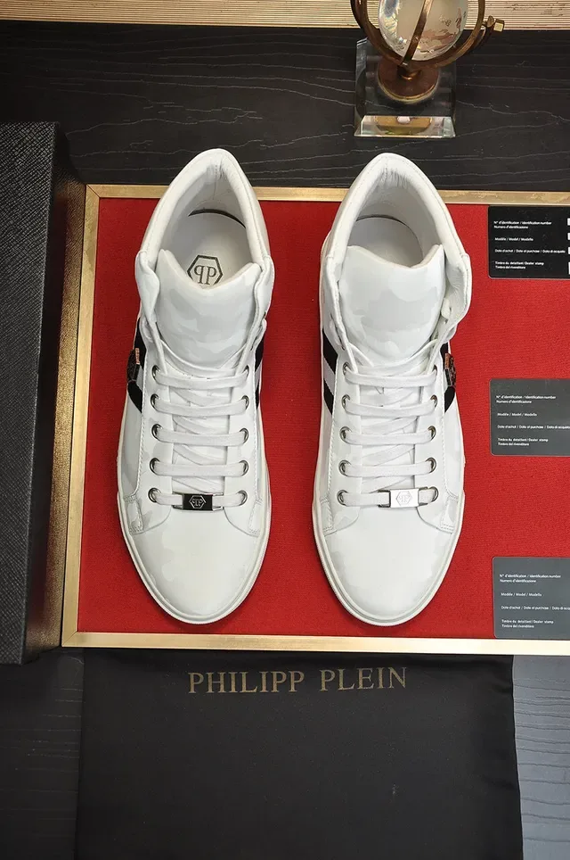 Philipp Plein High-Top Camouflage-Print Lifestyle Sneaker 9