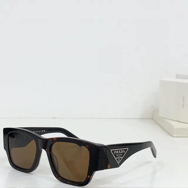 Prada Angular Squared Black Sunglasses 6