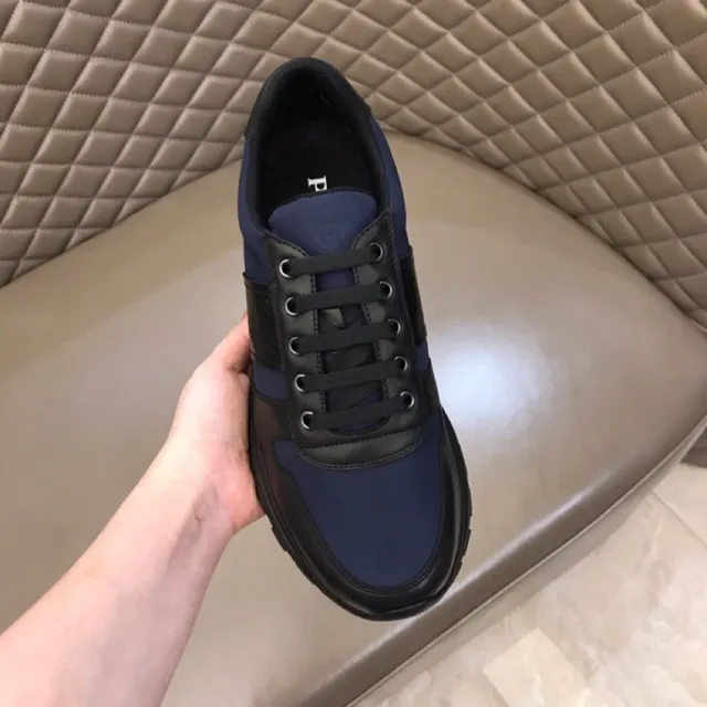 Prada Cloudbust Navy and Black Chunky Sneakers 4
