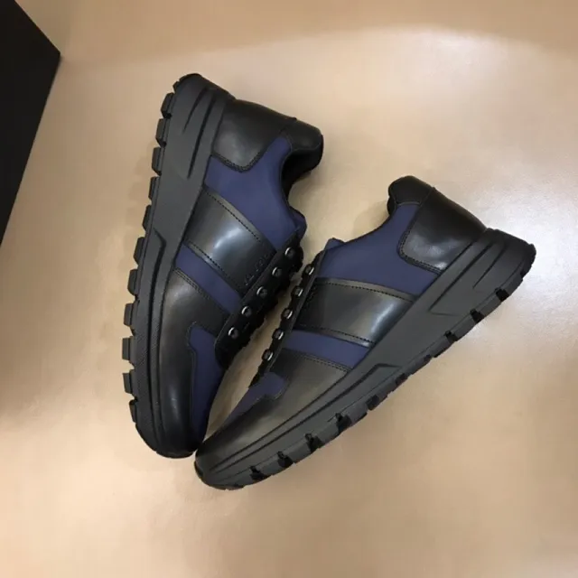 Prada Cloudbust Navy and Black Chunky Sneakers 7