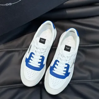 Prada Cloudbust White and Blue Lifestyle Sneakers