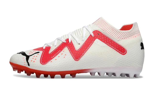 Puma Future Z 白红 针织袜式鞋面 人工草地足球鞋 7