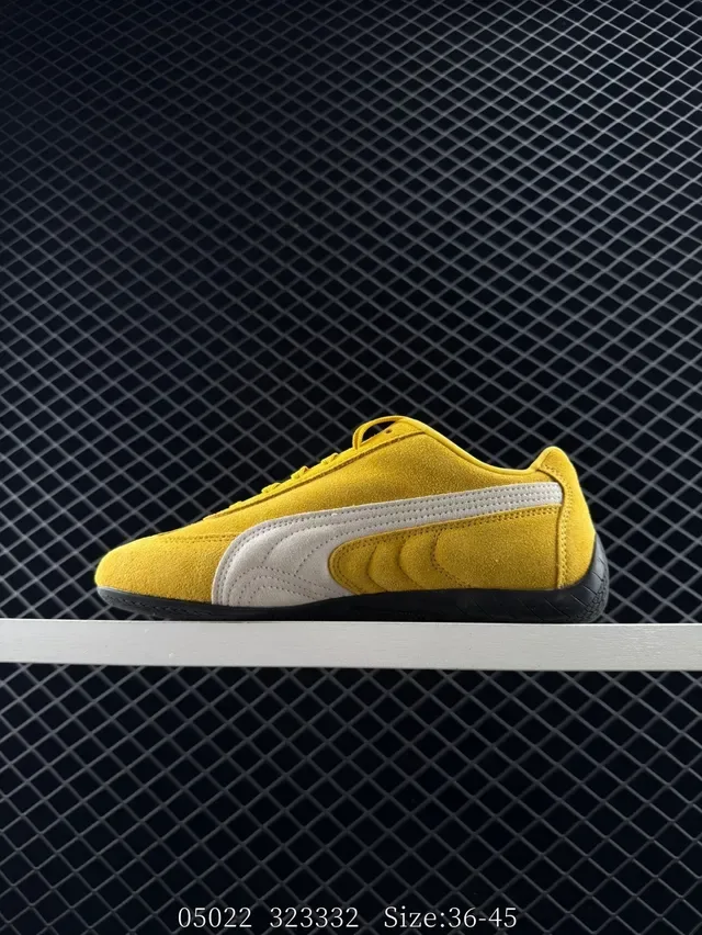 Puma Speedcat OG Zapatillas Lifestyle de Ante Amarillo Beige 5