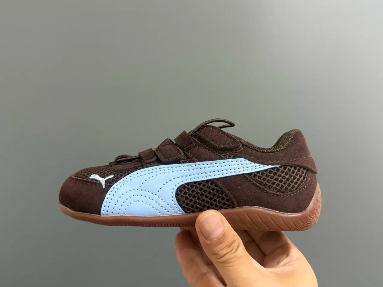Puma Speedcat Silver Kids Lifestyle Sneakers 16