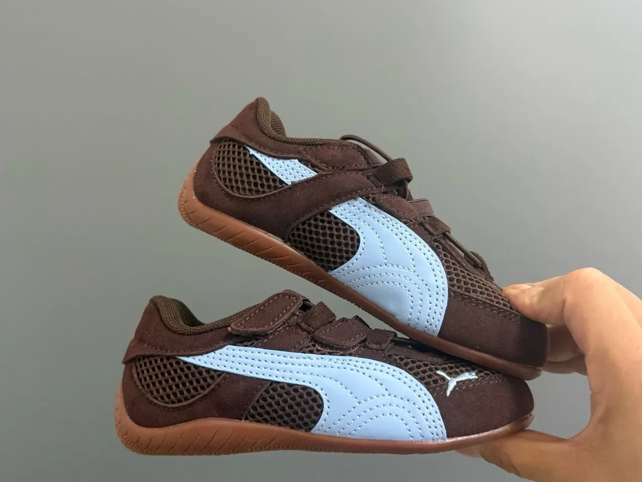 Puma Speedcat Silver Kids Lifestyle Sneakers 21