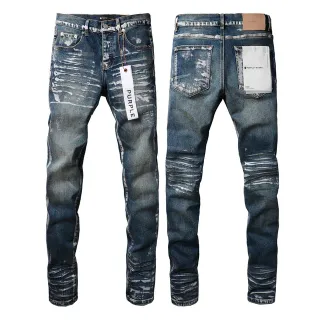 Purple Brand jeans desgastados desbotados slim-fit