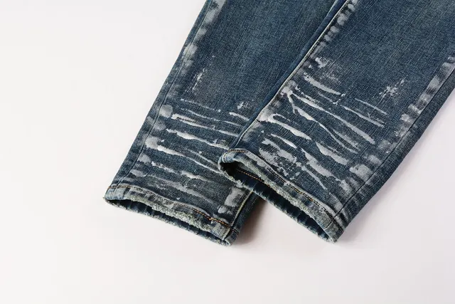 Purple Brand jeans déchirés décolorés slim-fit 3