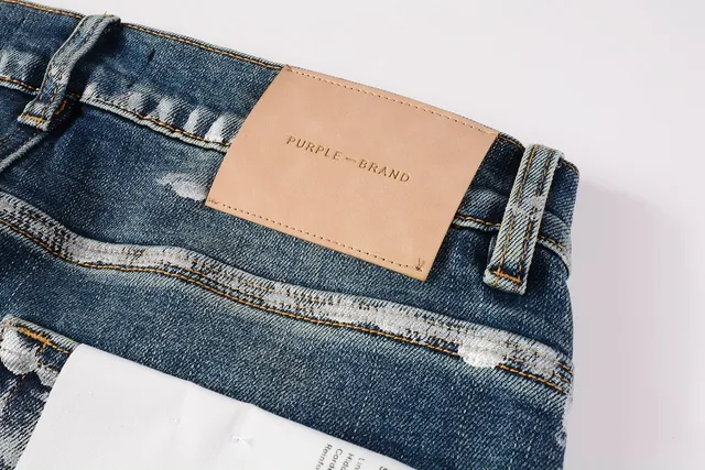 Purple Brand jeans déchirés décolorés slim-fit 5