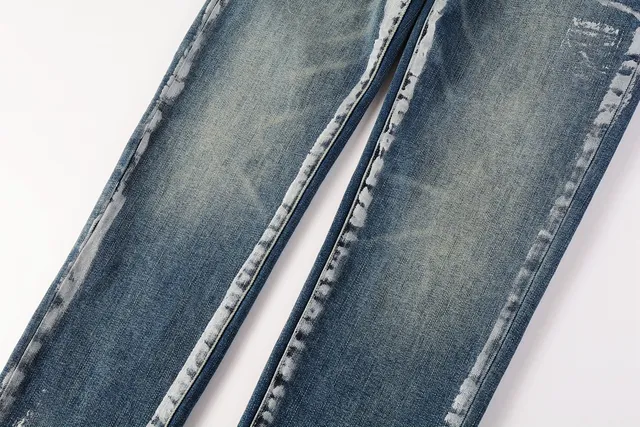 Purple Brand jeans déchirés décolorés slim-fit 9