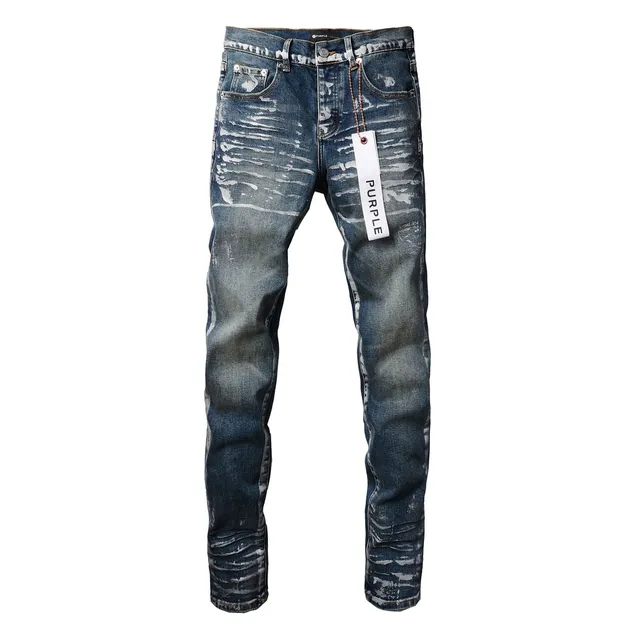Purple Brand jeans déchirés décolorés slim-fit 16
