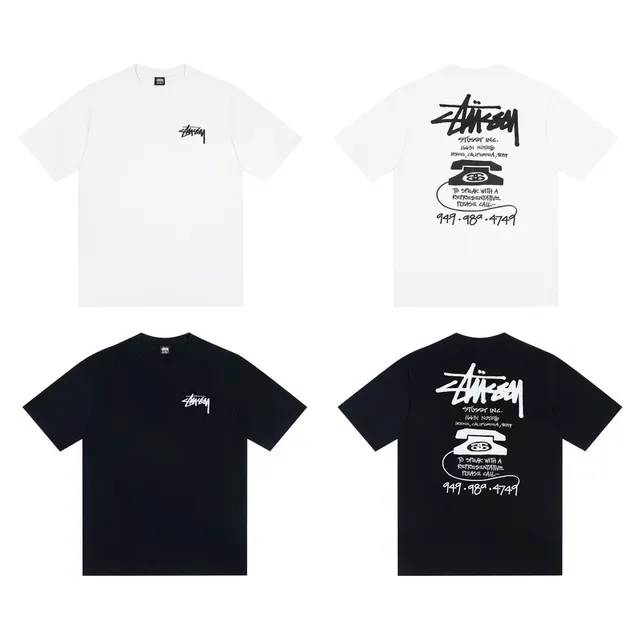 T-shirt graphique Stussy Stock Logo 2