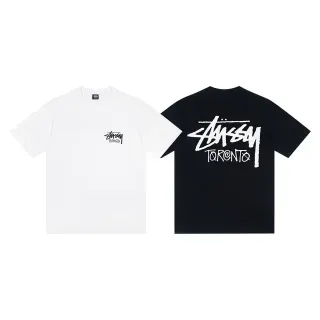 Stussy Stock Logo Toronto Graphic T-Shirt