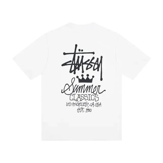 Stussy 夏季经典印花T恤 4