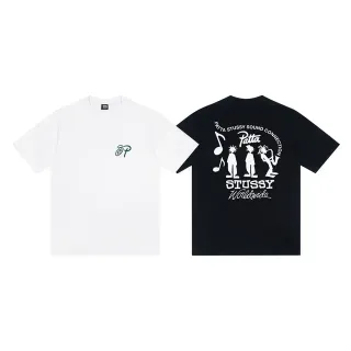 Stussy x Patta Sound Connection ग्राफिक टी-शर्ट