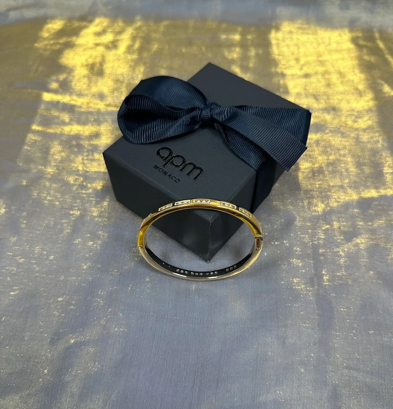 Tiffany & Co. Bracelet Bangle à Charnière en Or et Argent Bicolore 4