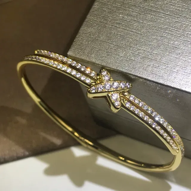 Tiffany & Co. HardWear Pavé X-Motif कंगन 3