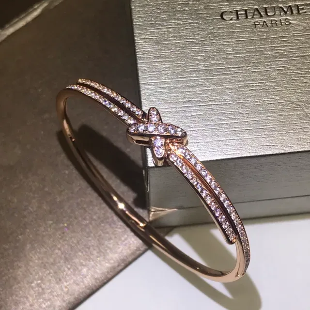 Tiffany & Co. HardWear Pavé X-Motif कंगन 4