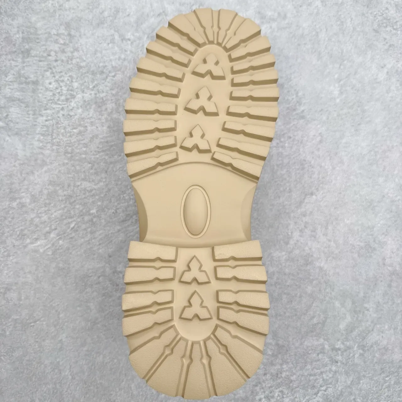 UGG Ante Beige Negro Bota Trabajo Tacón Gruesa Agujetas 3