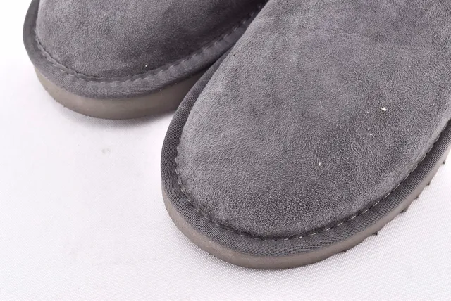 UGG Fluff Mini Quiz-Ted حذاء ثلجي رمادي 10