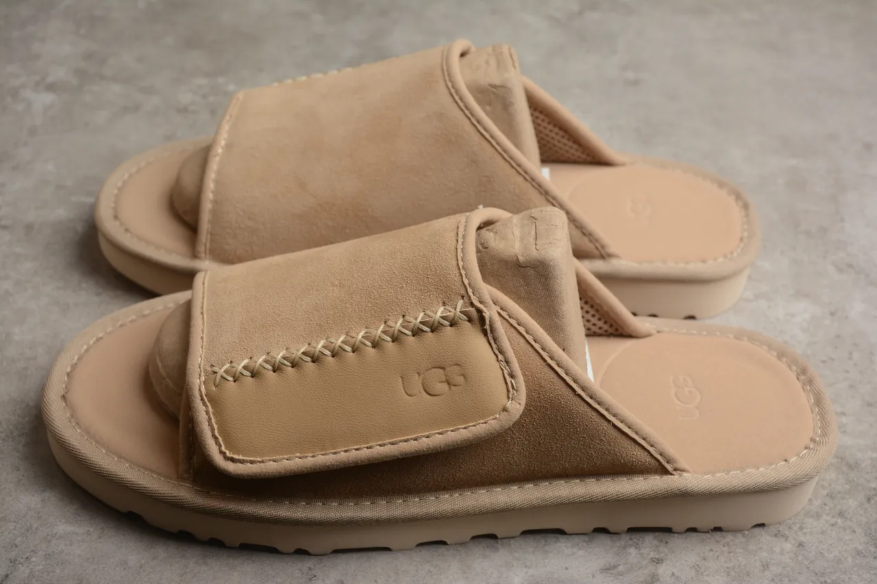 UGG Tasman Beige Suede Slipper 8