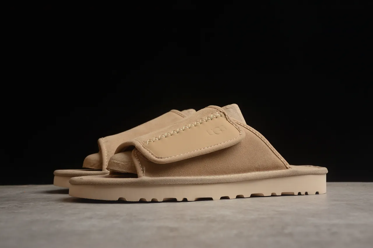 UGG Tasman Beige Suede Slipper 13