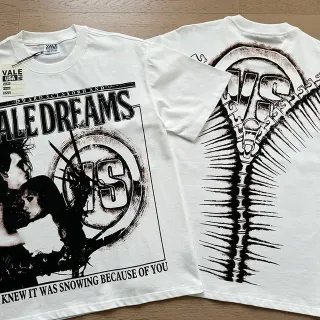 Vale Forever Vale Dreams Graphic Print White T-Shirt